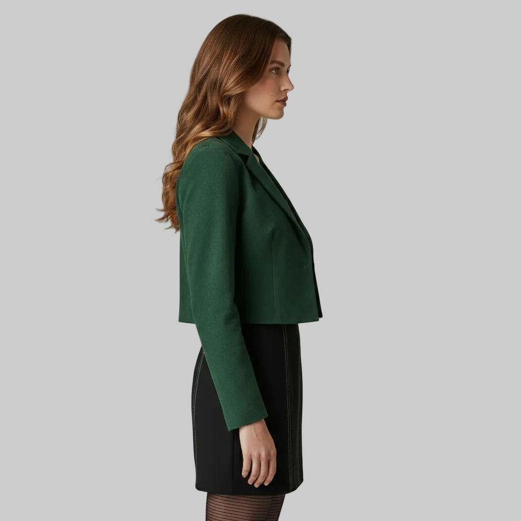 Women's Tailored Cropped Blazer