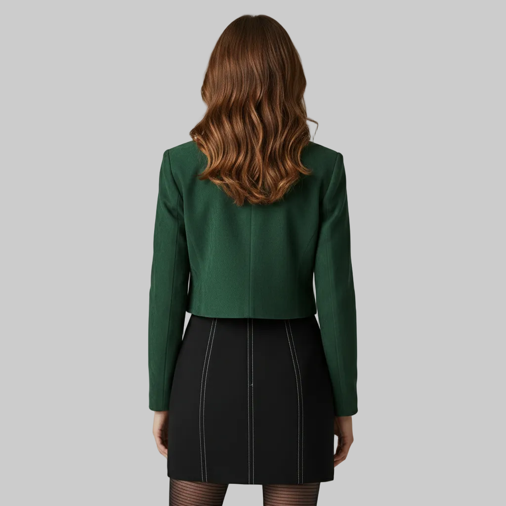 Women's Tailored Cropped Blazer