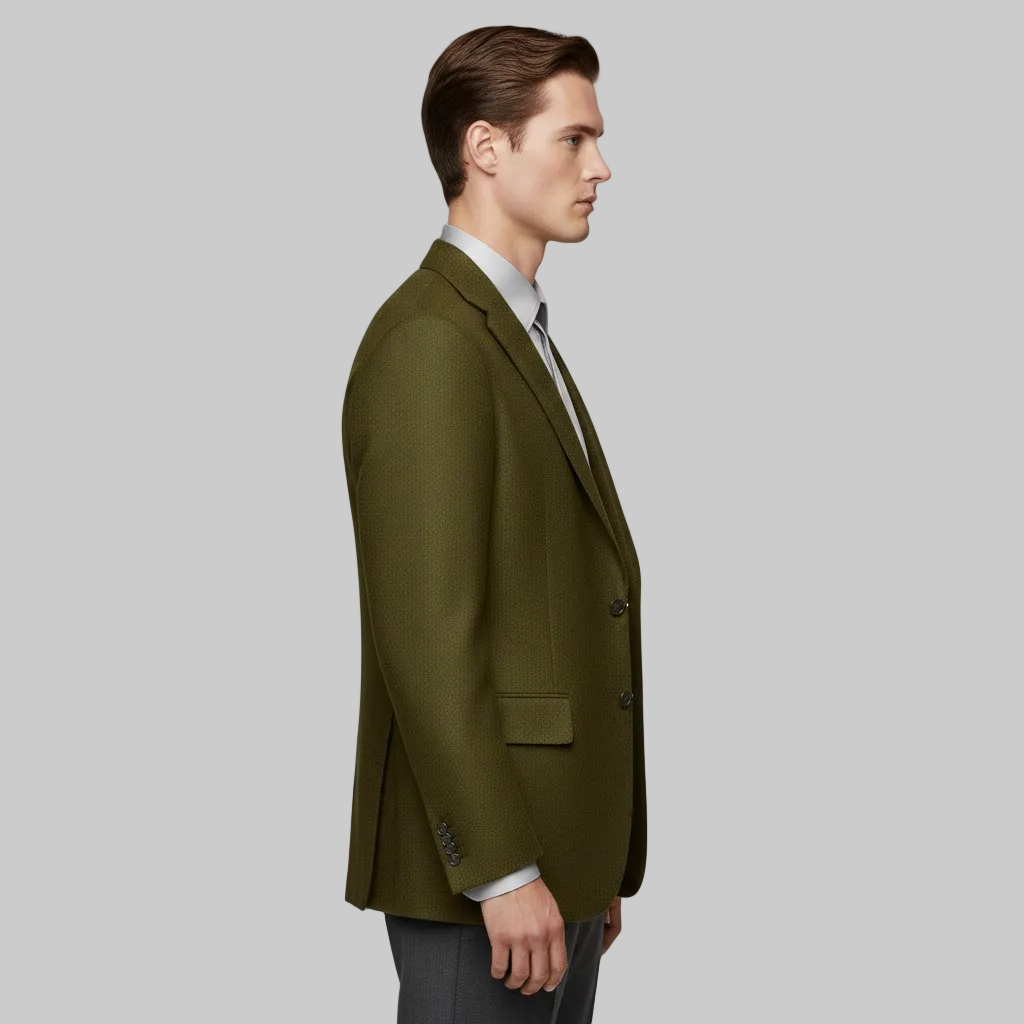 Men's Tailored Two-Button Blazer
