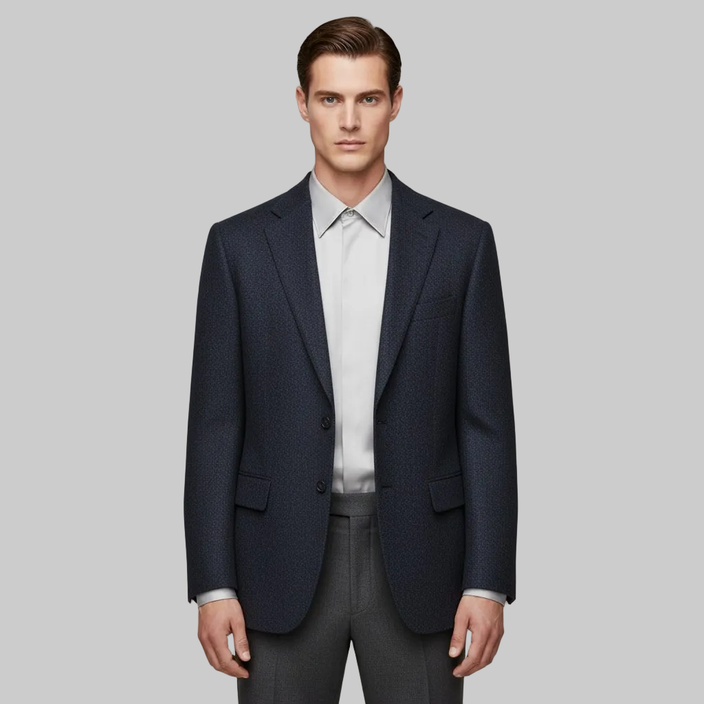 Men's Tailored Two-Button Blazer