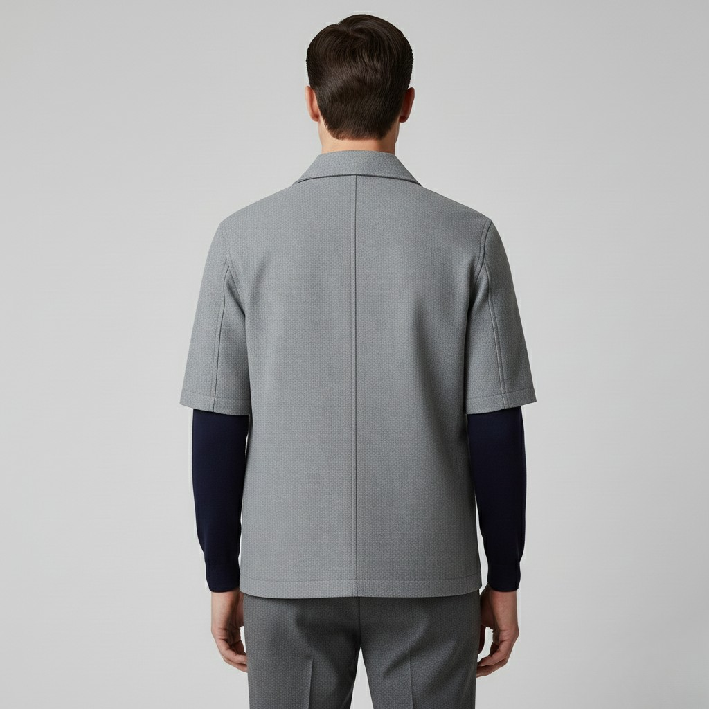 Men's Utility Short-Sleeve Overshirt
